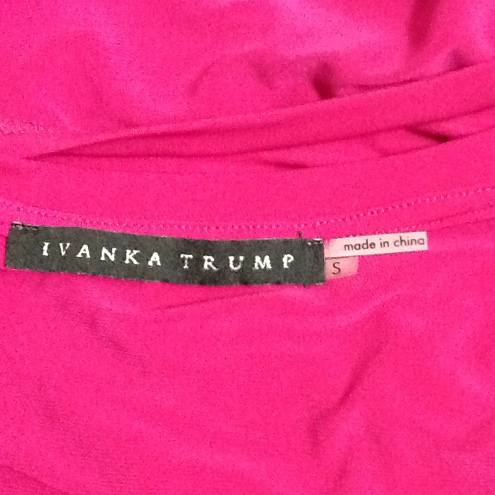 Ivanka Trump Zipper Career Blouse Sz S - Picture 6 of 9